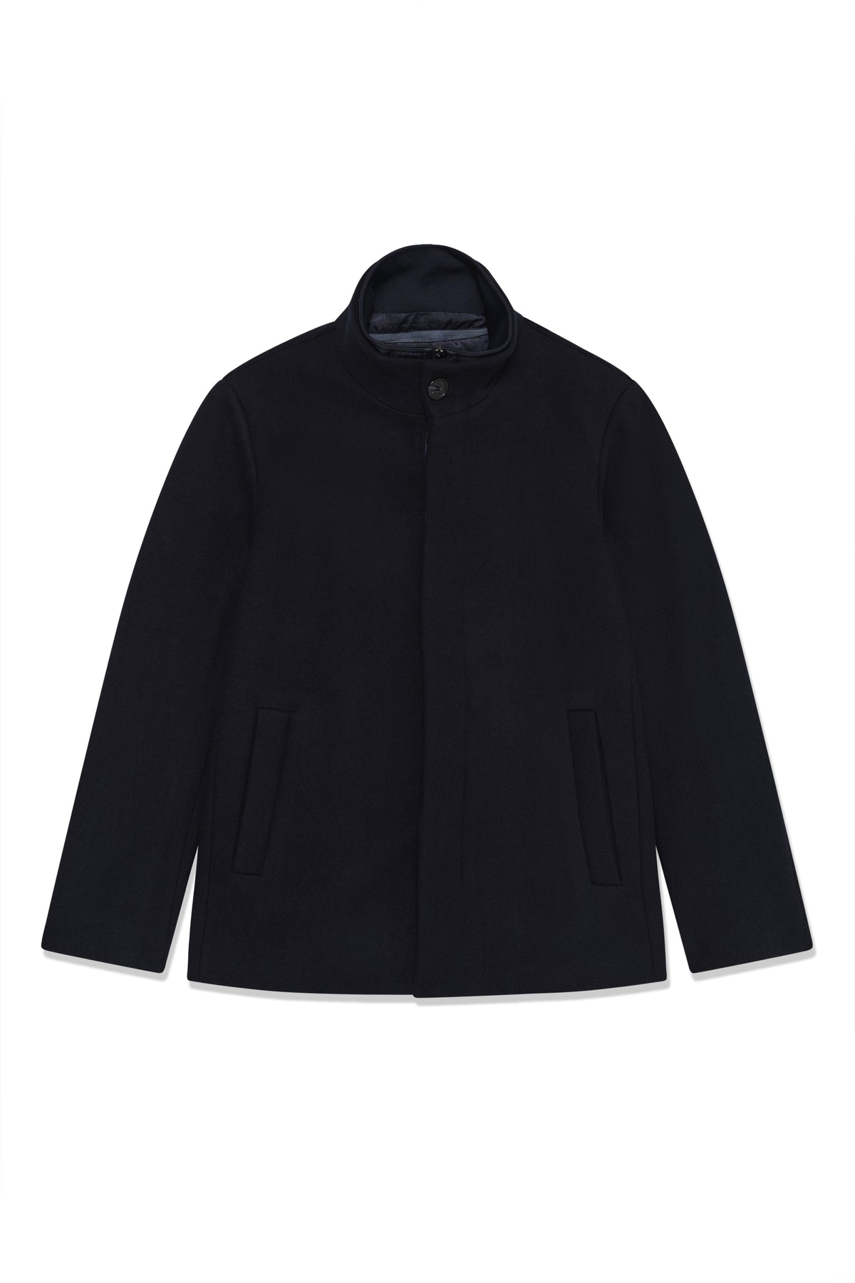 HARVEY SHORT WOOL COAT