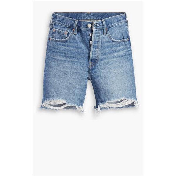501 MID THIGH SHORT WELL SURE-LADIES SHORTS-LEVIS-JB Evans Fashions & Footwear