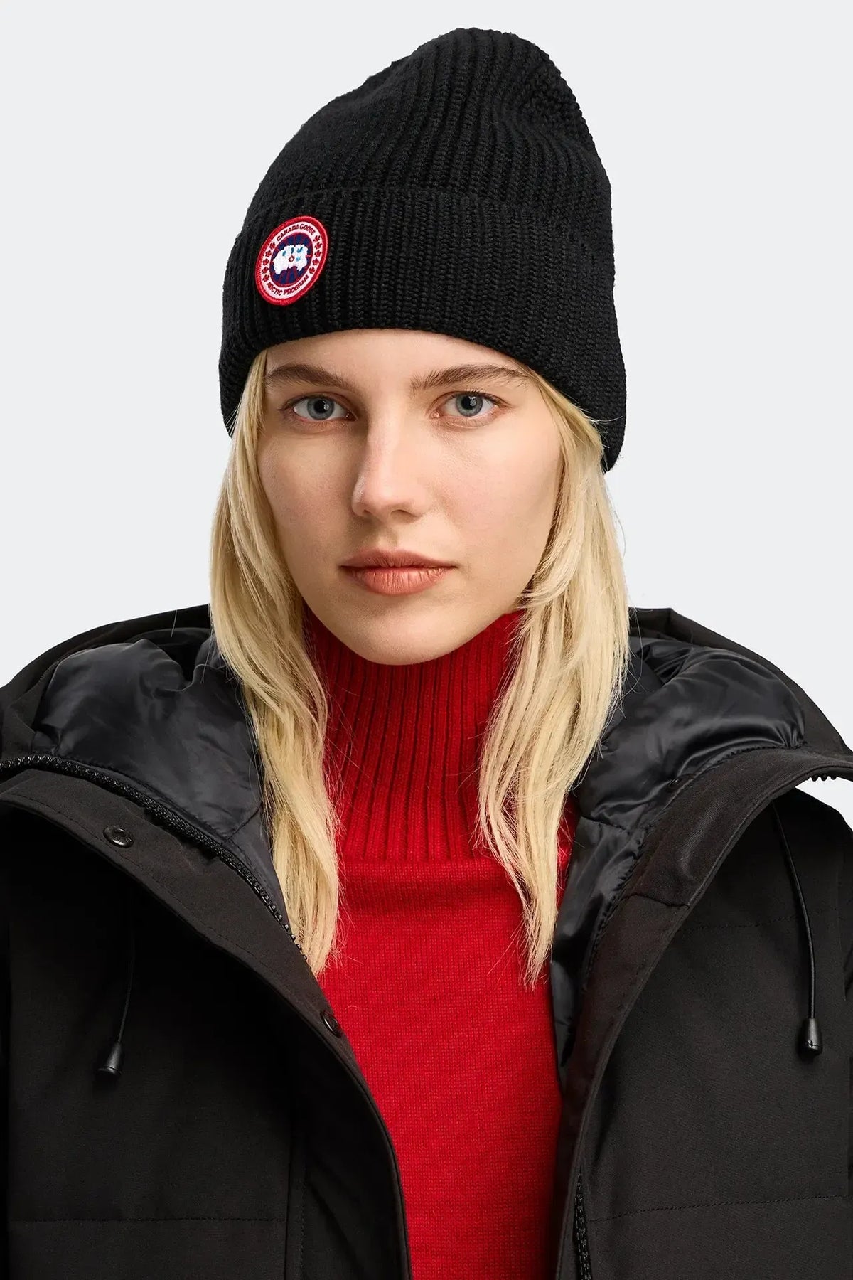RIB TOQUE BLACK