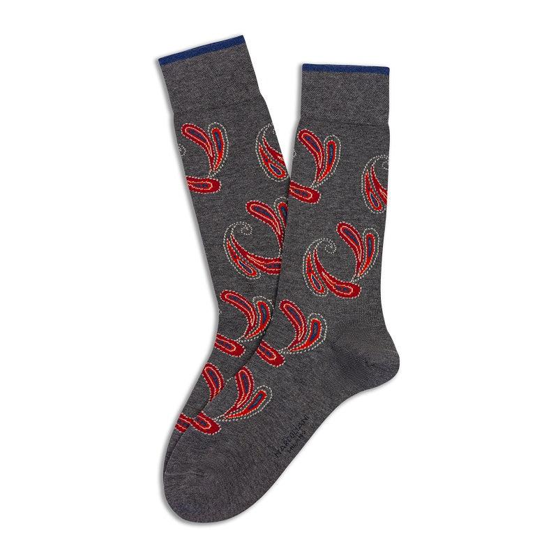 AGRA PAISLEY-MENS SOCKS-MARCOLIANI-JB Evans Fashions & Footwear