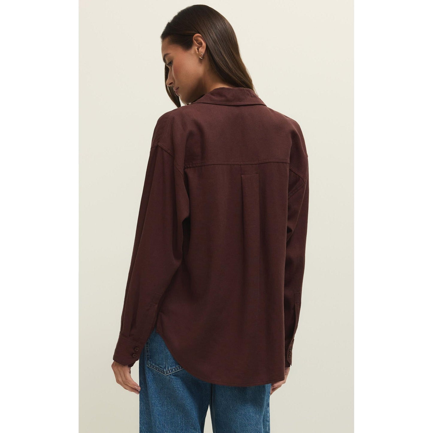 ALFIE BUTTON UP SHIRT-LADIES TOPS-Z SUPPLY-JB Evans Fashions & Footwear