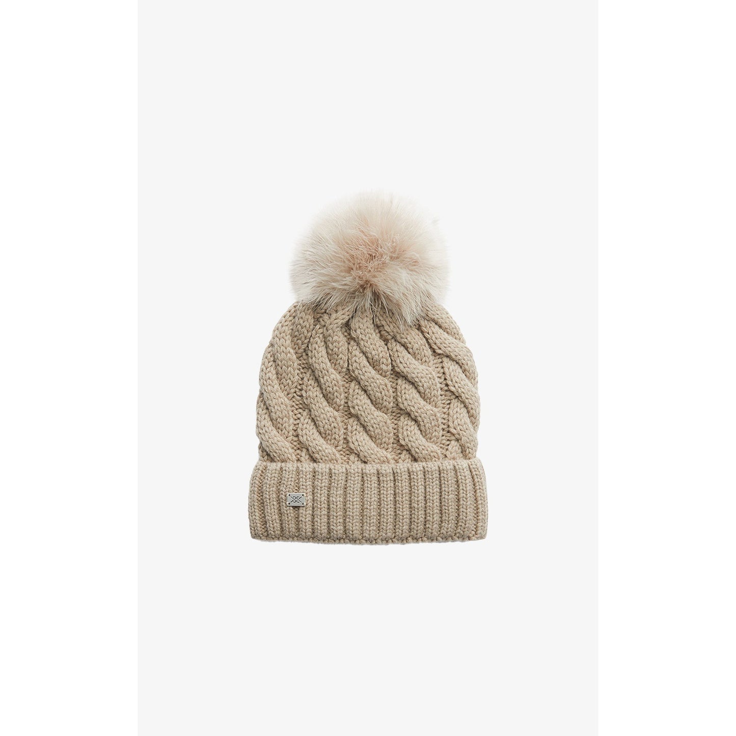 AMALIE KNIT HAT REMOVEABLE POM-HATS-SOIA & KYO-JB Evans Fashions & Footwear