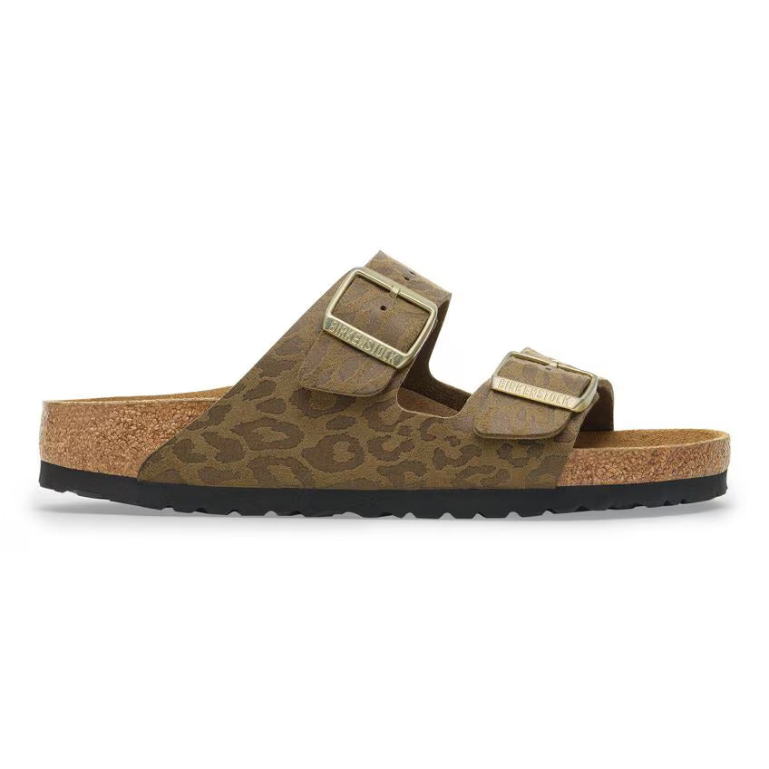 ARIZONA SYNTHETICS LEO KHAKI R-SANDALS-BIRKENSTOCK-JB Evans Fashions & Footwear