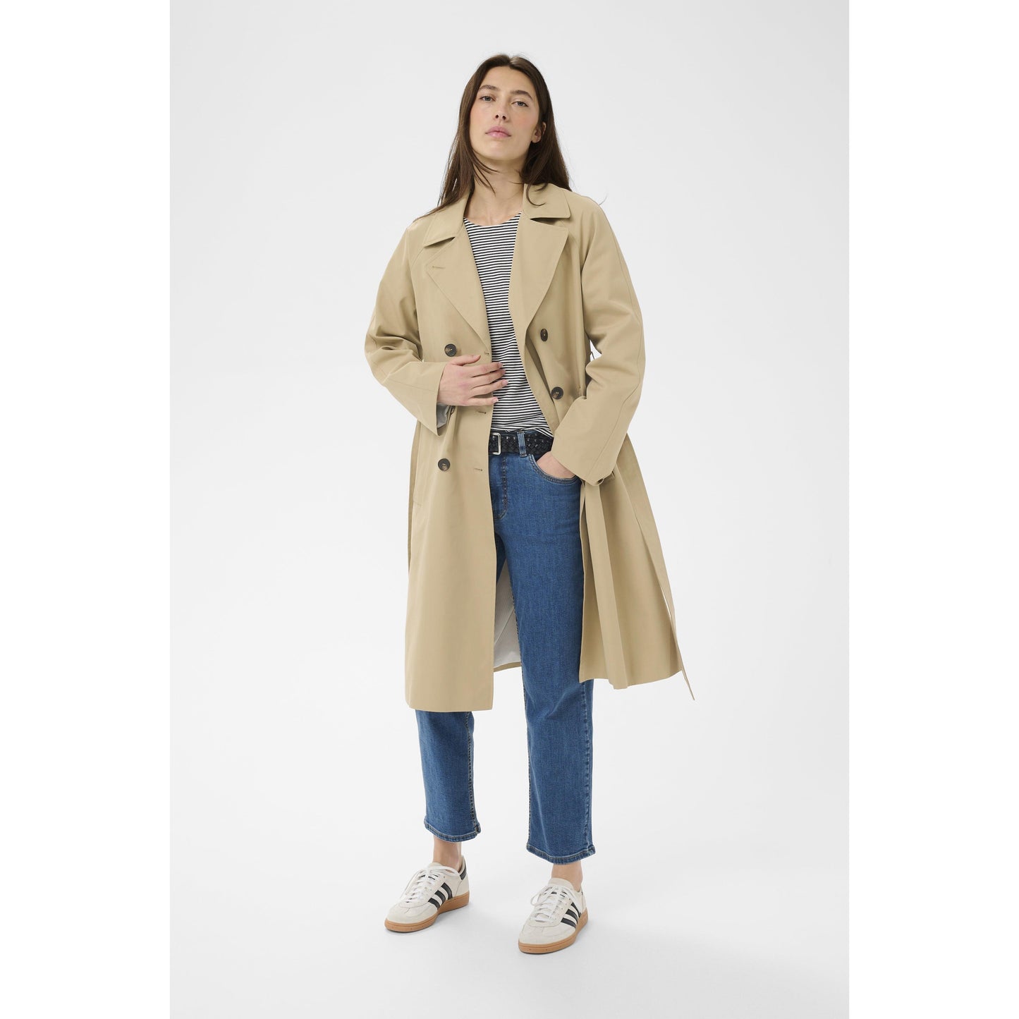 AUBRIE TRENCH-LADIES LIGHTWEIGHT COATS & JACKETS-PART TWO-JB Evans Fashions & Footwear