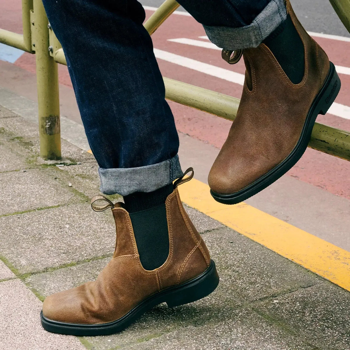 BLUNDSTONE CHISEL TOE TOBACCO-UNISEX BOOTS-BLUNDSTONE-JB Evans Fashions & Footwear