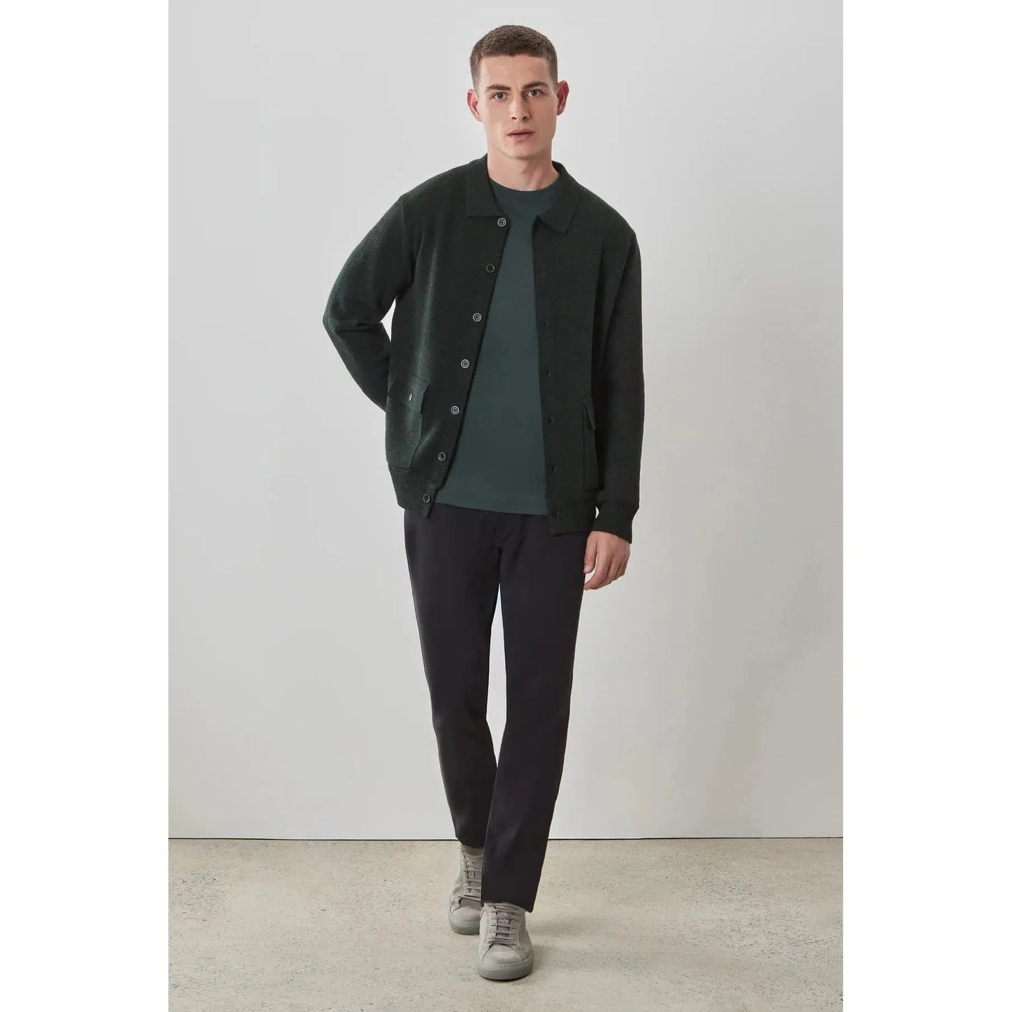 BRISTOL CARDIGAN-MENS SWEATERS & KNITS-ROBERT BARAKETT-JB Evans Fashions & Footwear