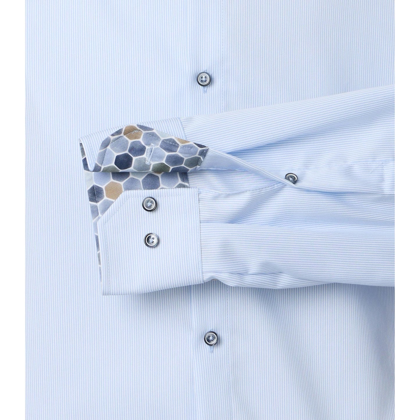 B.D MODERN FIT STRIPE-MENS SHIRTS-VENTI-JB Evans Fashions & Footwear