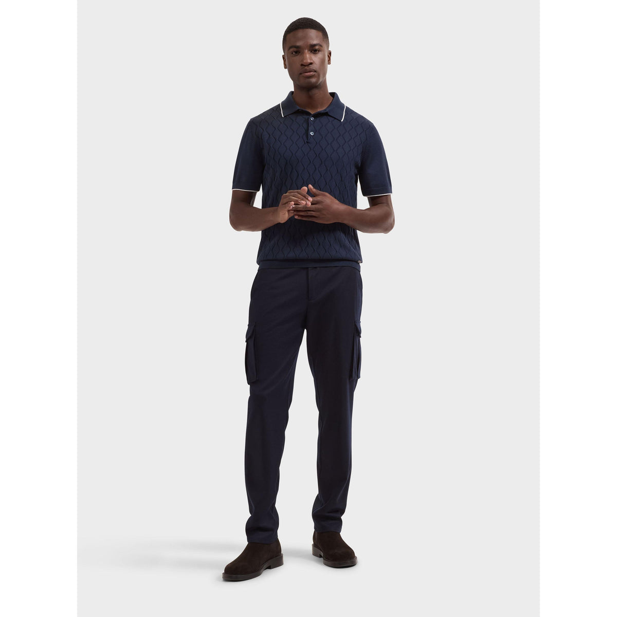 CARGO TROUSER-MENS PANTS-BUGATCHI-JB Evans Fashions & Footwear