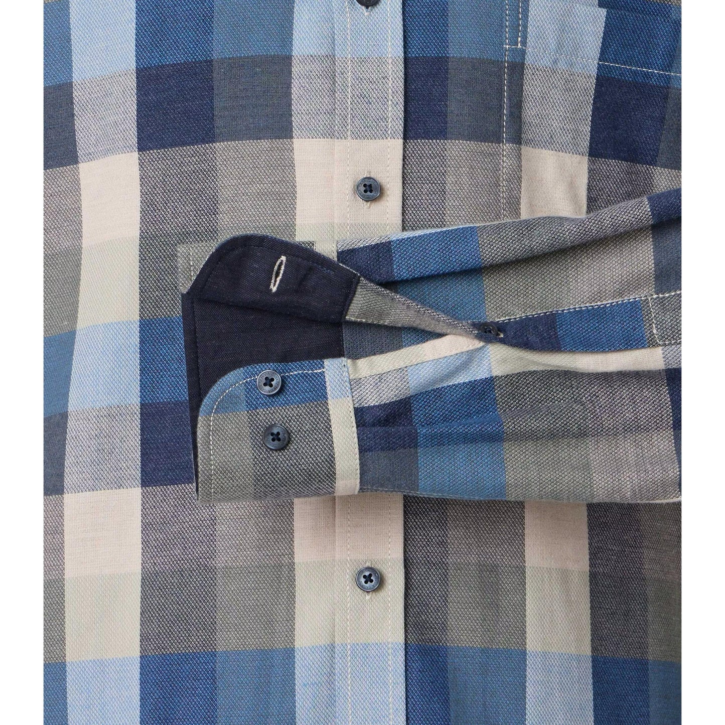 CASUAL FIT B.D BLOCK CHECK FLANNEL-MENS SHIRTS-CASA C MODA-JB Evans Fashions & Footwear