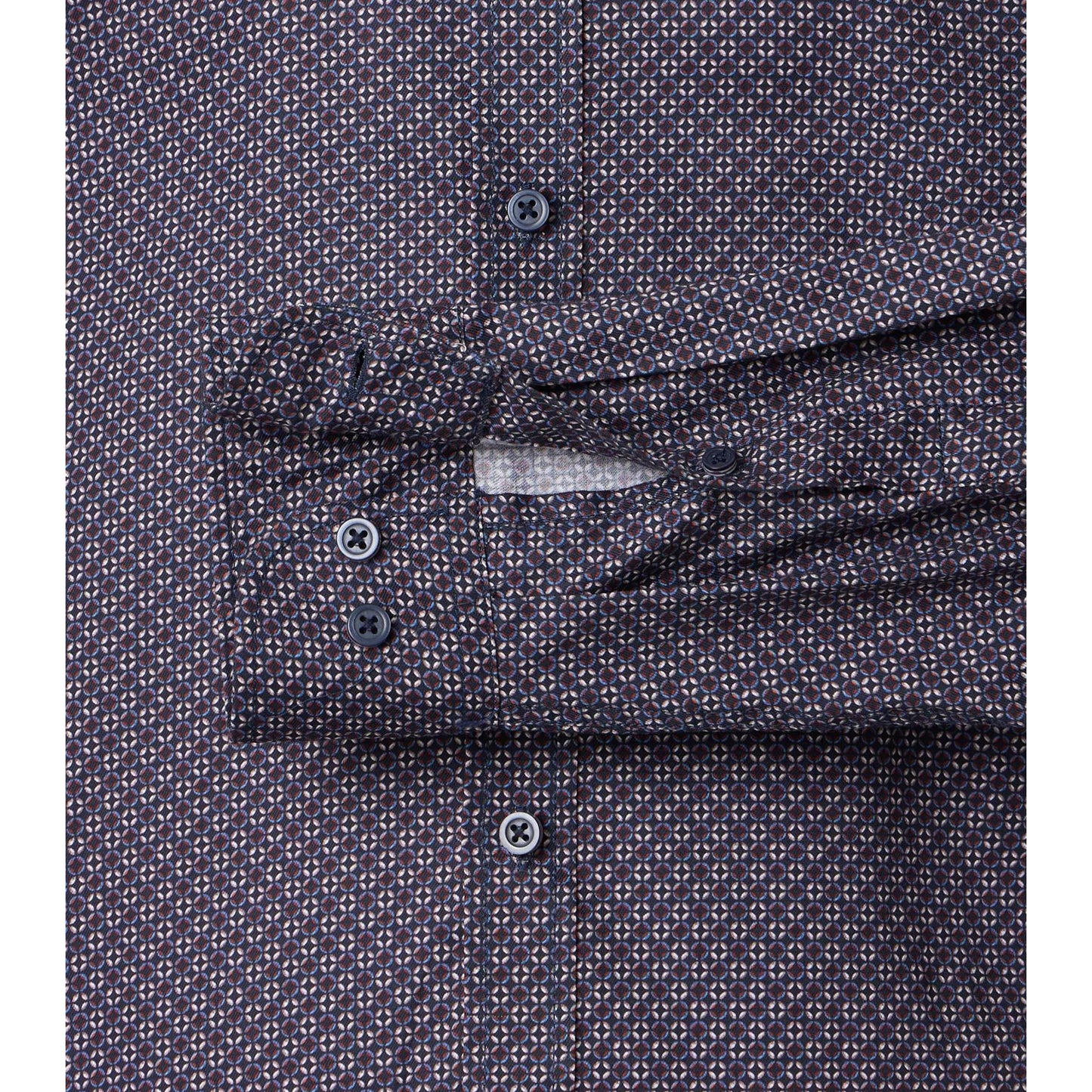 CASUAL FIT GEO PRINT SHIRT-MENS SHIRTS-CASA C MODA-JB Evans Fashions & Footwear