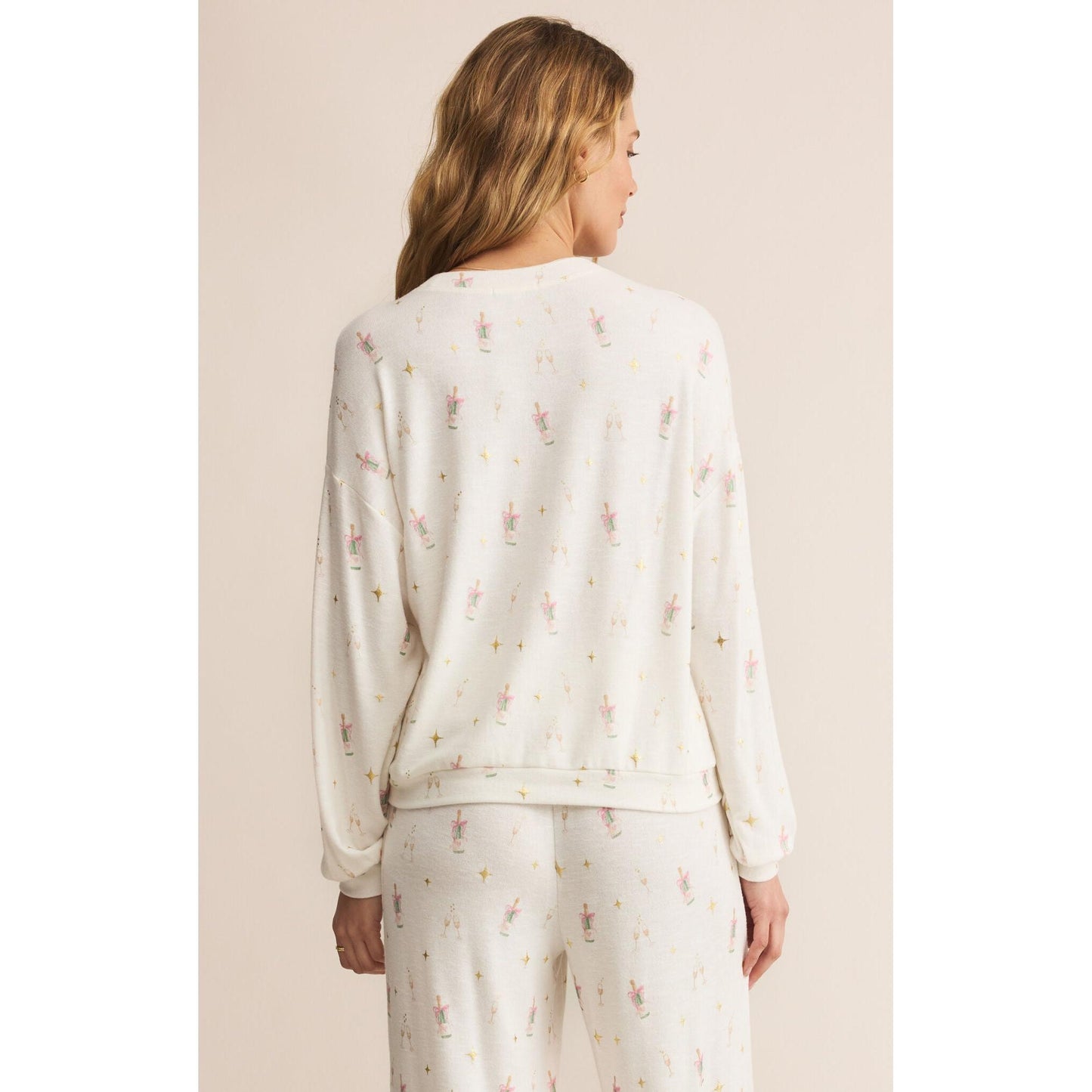 CHAMPS LS TOP-LADIES LOUNGE & SLEEPWEAR-Z SUPPLY LOUNGE-JB Evans Fashions & Footwear