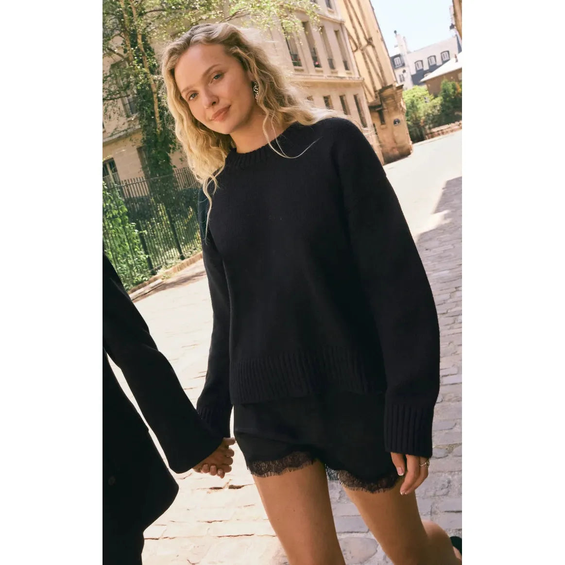 CLOUD SPUN SHAPED CREW SWEATER-LADIES SWEATERS & KNITS-Z SUPPLY-JB Evans Fashions & Footwear