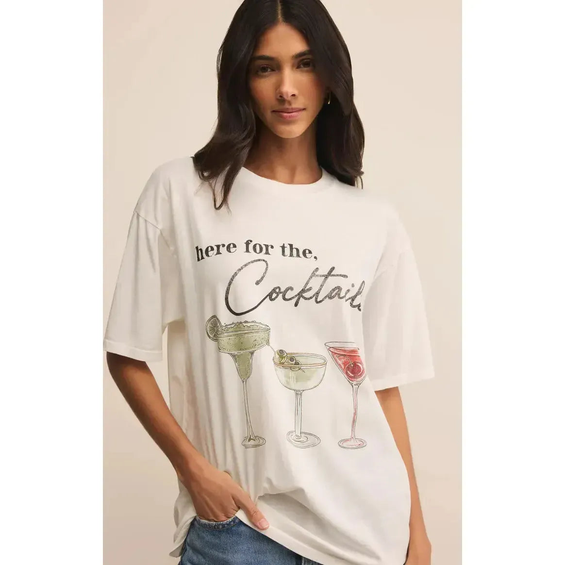 COCKTAILS CITY TEE | JB Evans Fashions & Footwear