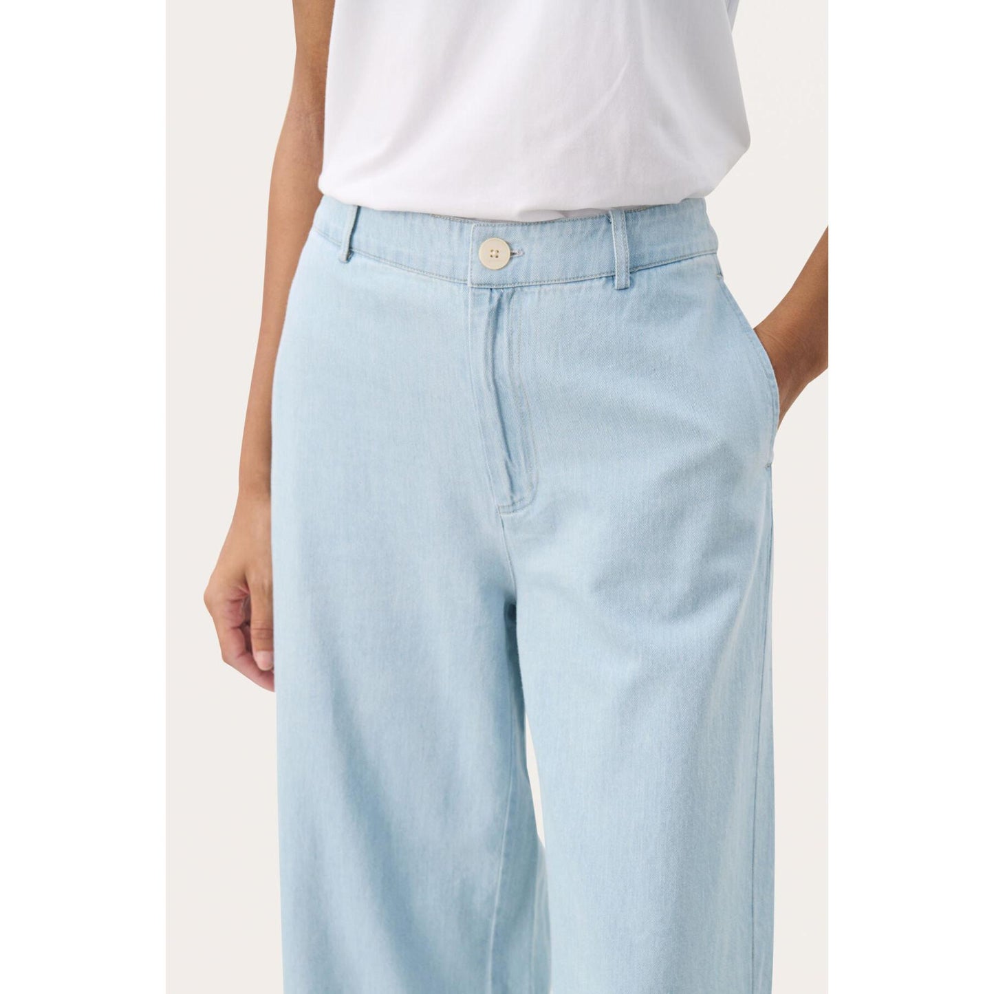 CORALIES DENIM PANT-LADIES DENIM-PART TWO-JB Evans Fashions & Footwear