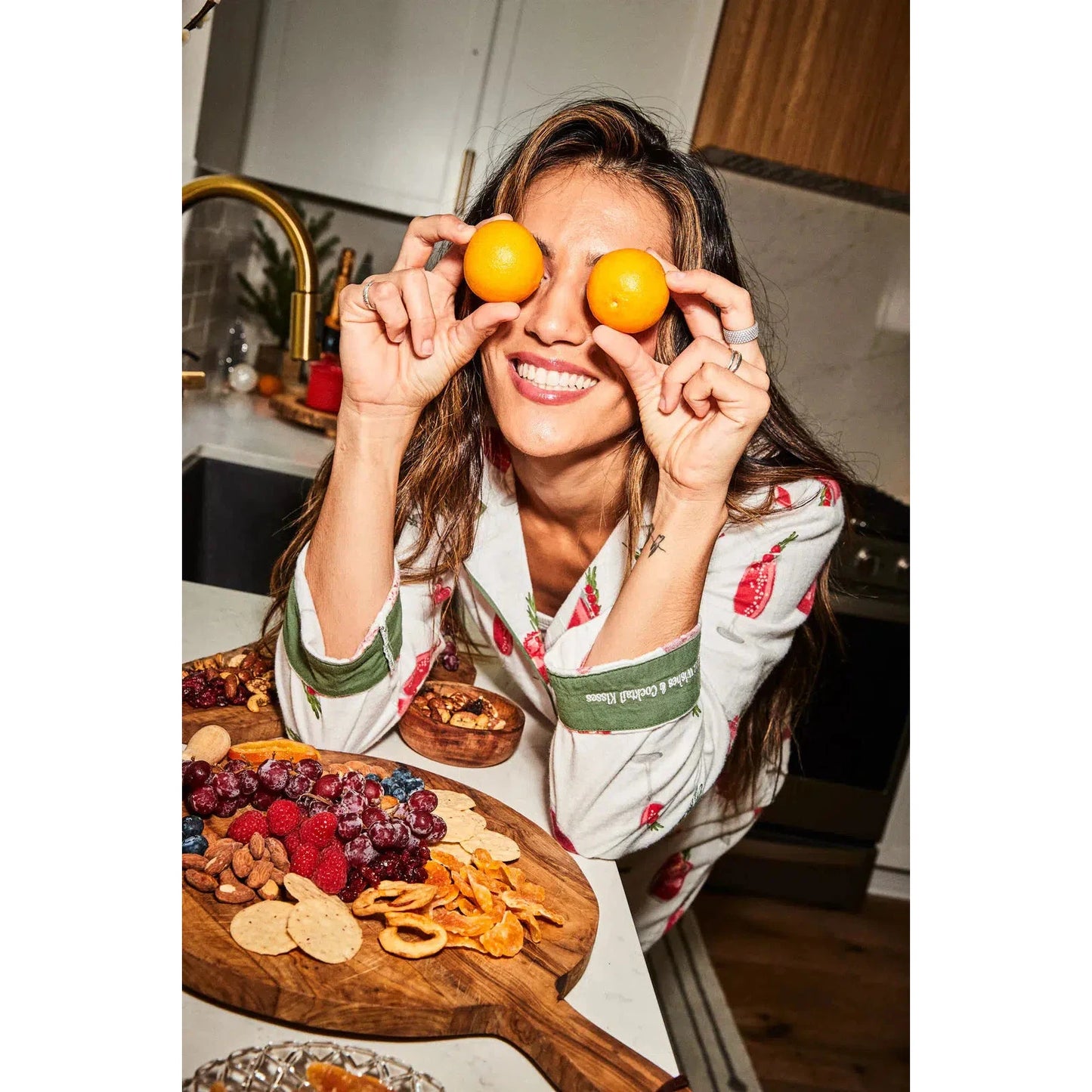 CRANBERRY COCKTAILS, WARM WISHES & COCKTAIL KISSES-LADIES LOUNGE & SLEEPWEAR-PJ SALVAGE-JB Evans Fashions & Footwear