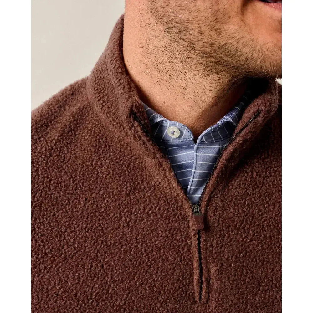 DION 1/4 ZIP FLEECE-MENS SWEATERS & KNITS-JOHNNIE-O-JB Evans Fashions & Footwear