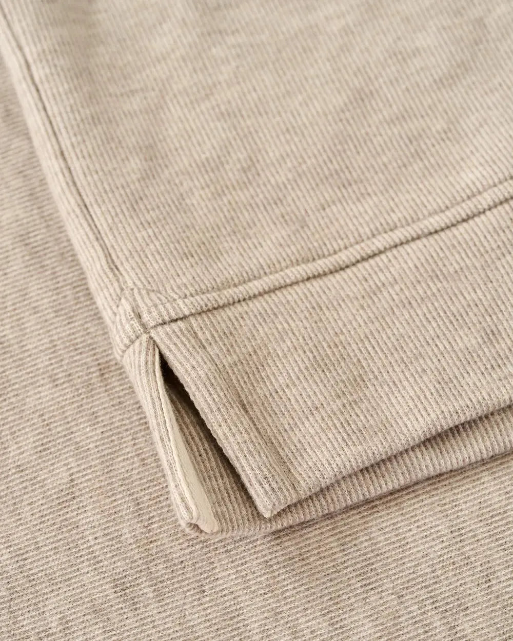 BUTTON HENLEY HOODIE