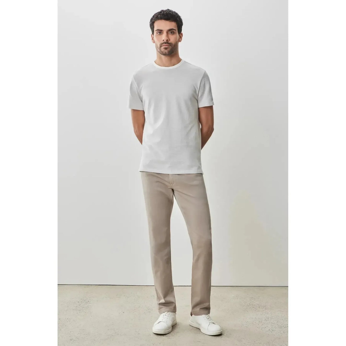 FITCH SS CREW TEE W/ RIB TRIM-MENS T-SHIRTS & POLO'S-ROBERT BARAKETT-JB Evans Fashions & Footwear