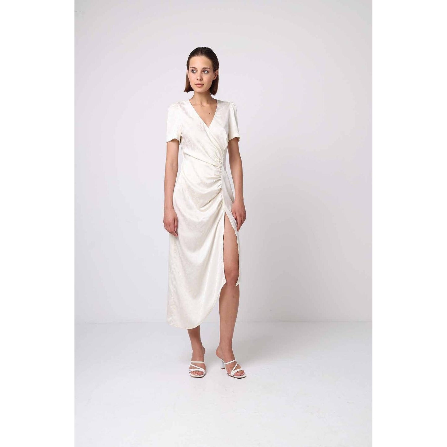 FUZZY PEAR DRESS-LADIES DRESSES & JUMPERS-ANGELEYE-JB Evans Fashions & Footwear