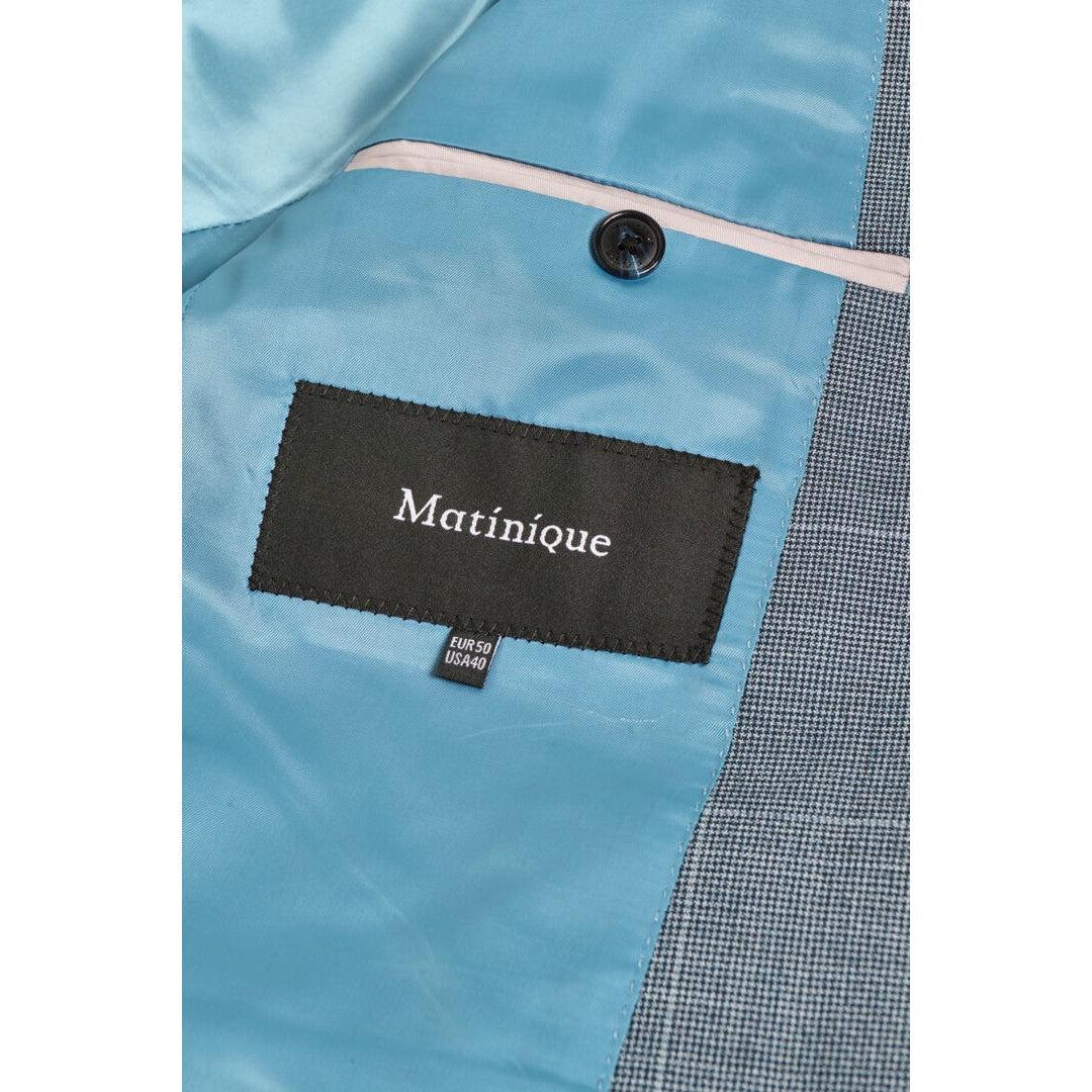 GEORGE LAS WINDOW PANE MINI HOUNDSTOOTH-MENS SUITS-MATINIQUE-JB Evans Fashions & Footwear