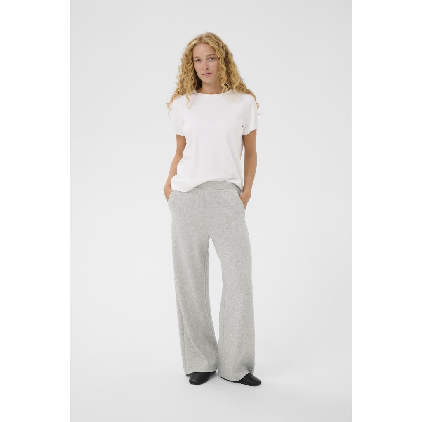 GINCETTE MELANGE PANTS-LADIES PANTS-INWEAR-JB Evans Fashions & Footwear