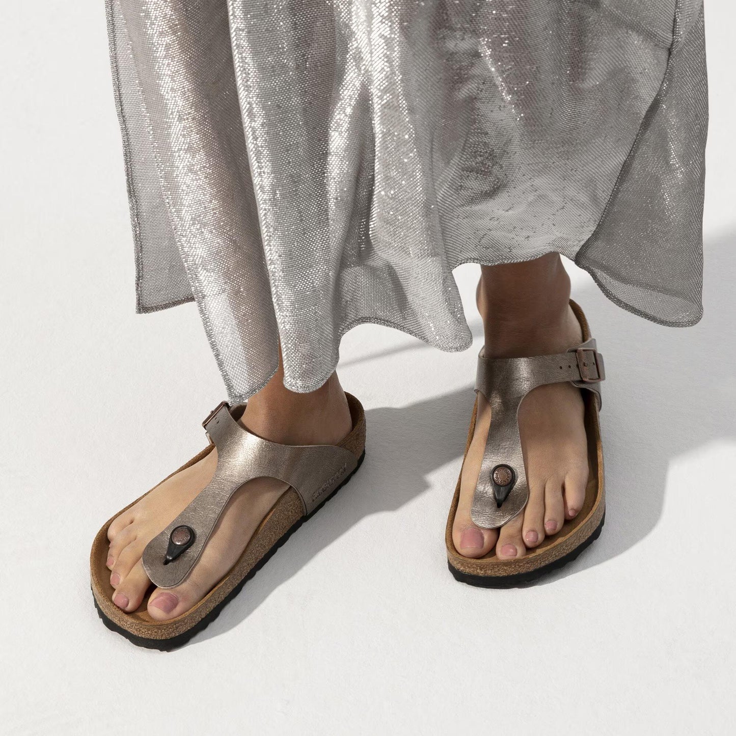 GIZEH BF GRACEFUL TAUPE R-LADIES SANDALS-BIRKENSTOCK-JB Evans Fashions & Footwear