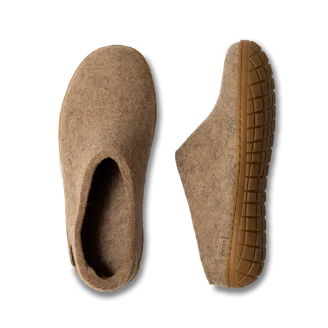 GLERUPS SLIP-ON HONEY RUBBER SAND-UNISEX SLIPPERS-GLERUPS-JB Evans Fashions & Footwear