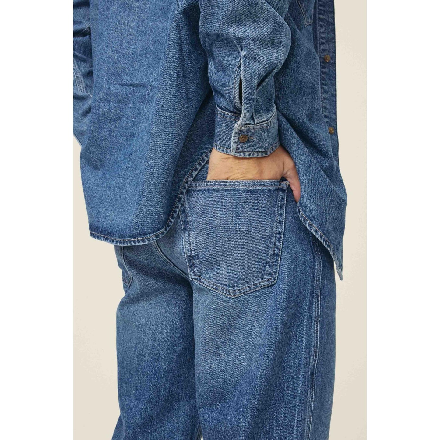 GRR RELAXED LOOSE FIT-MENS DENIM-WARP & WEFT-JB Evans Fashions & Footwear