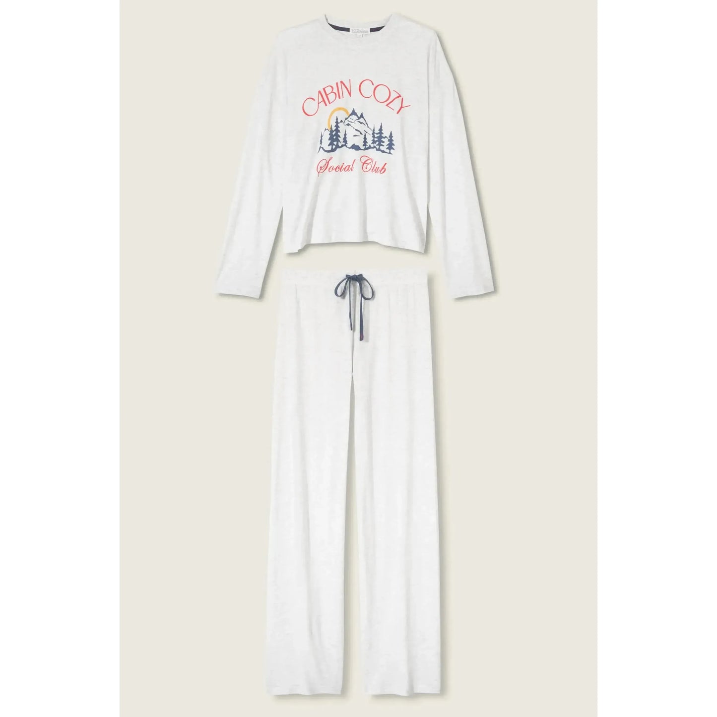HOLIDAY SOFTEE PJ SET "CABIN COZY"-LADIES LOUNGE & SLEEPWEAR-PJ SALVAGE-JB Evans Fashions & Footwear