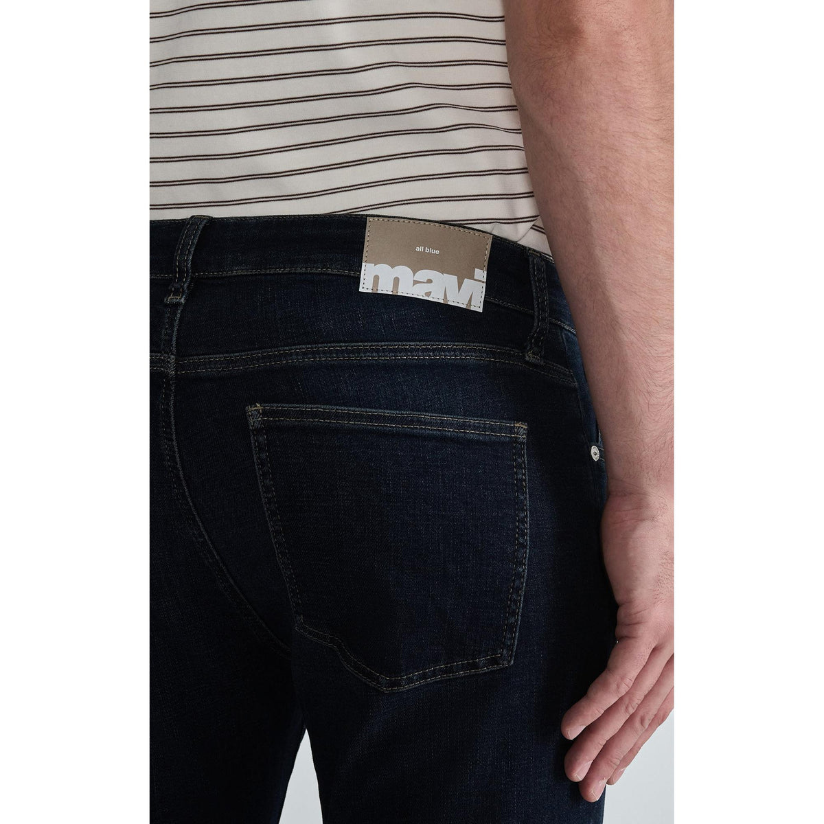 JAKE DARK BRUSHED CLASSIC VINTAGE-MENS DENIM-MAVI-JB Evans Fashions & Footwear