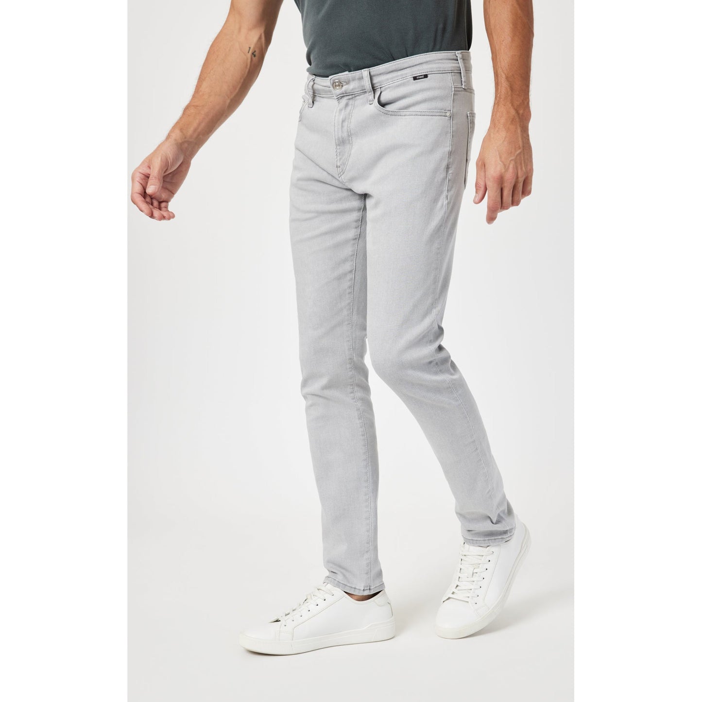 JAKE LIGHT GREY FEATHER BLUE-MENS DENIM-MAVI-JB Evans Fashions & Footwear