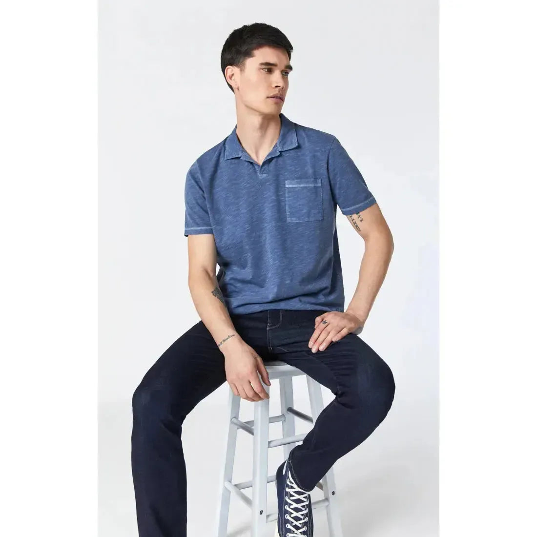 JAKE RINSE SUPERMOVE-MENS DENIM-MAVI-JB Evans Fashions & Footwear