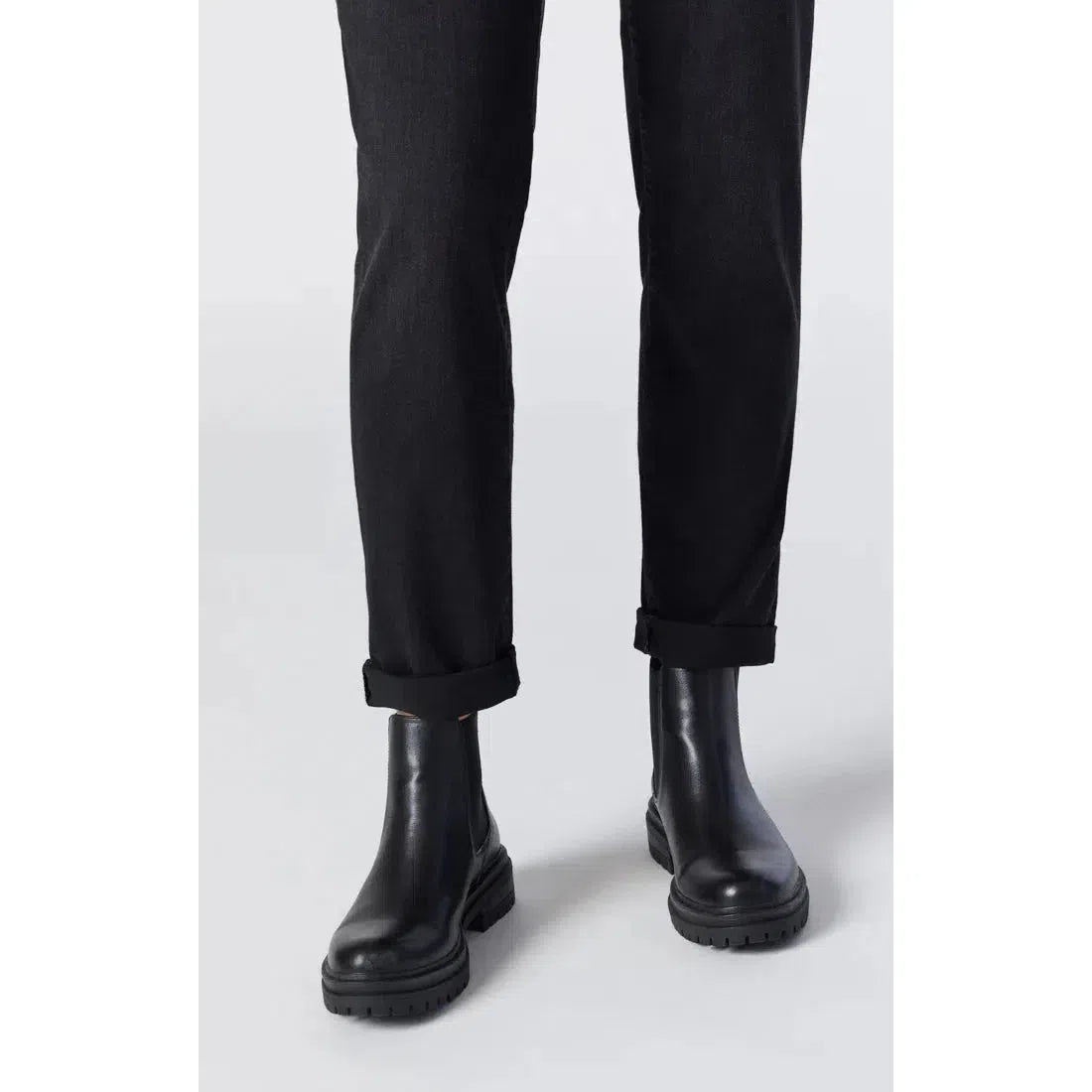 KATHLEEN BLACK BRUSHED FEATHER BLUE-LADIES DENIM-MAVI-JB Evans Fashions & Footwear