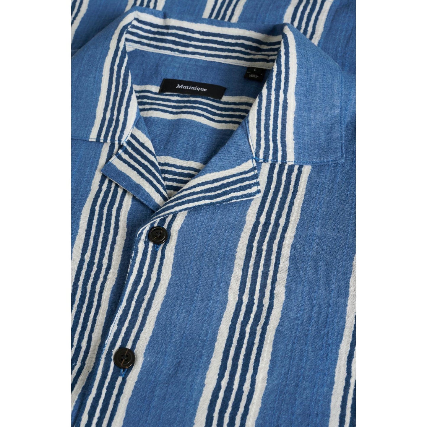 KLAMPO 73 STRIPE-MENS SHIRTS-MATINIQUE-JB Evans Fashions & Footwear