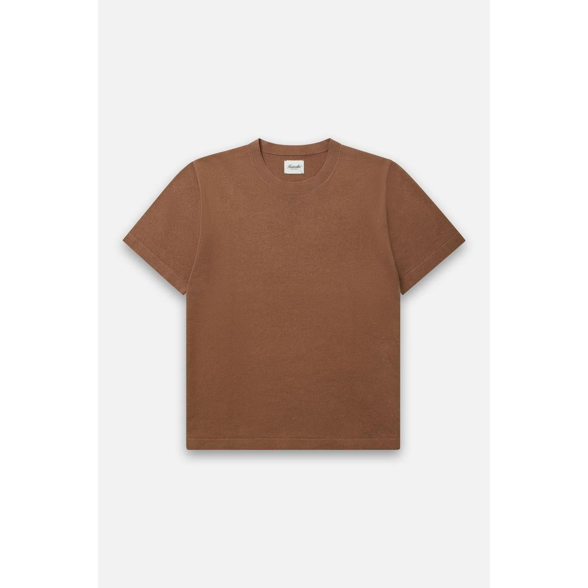 LINEN KNIT TEE-MENS T-SHIRTS & POLO'S-KUWALLA-JB Evans Fashions & Footwear