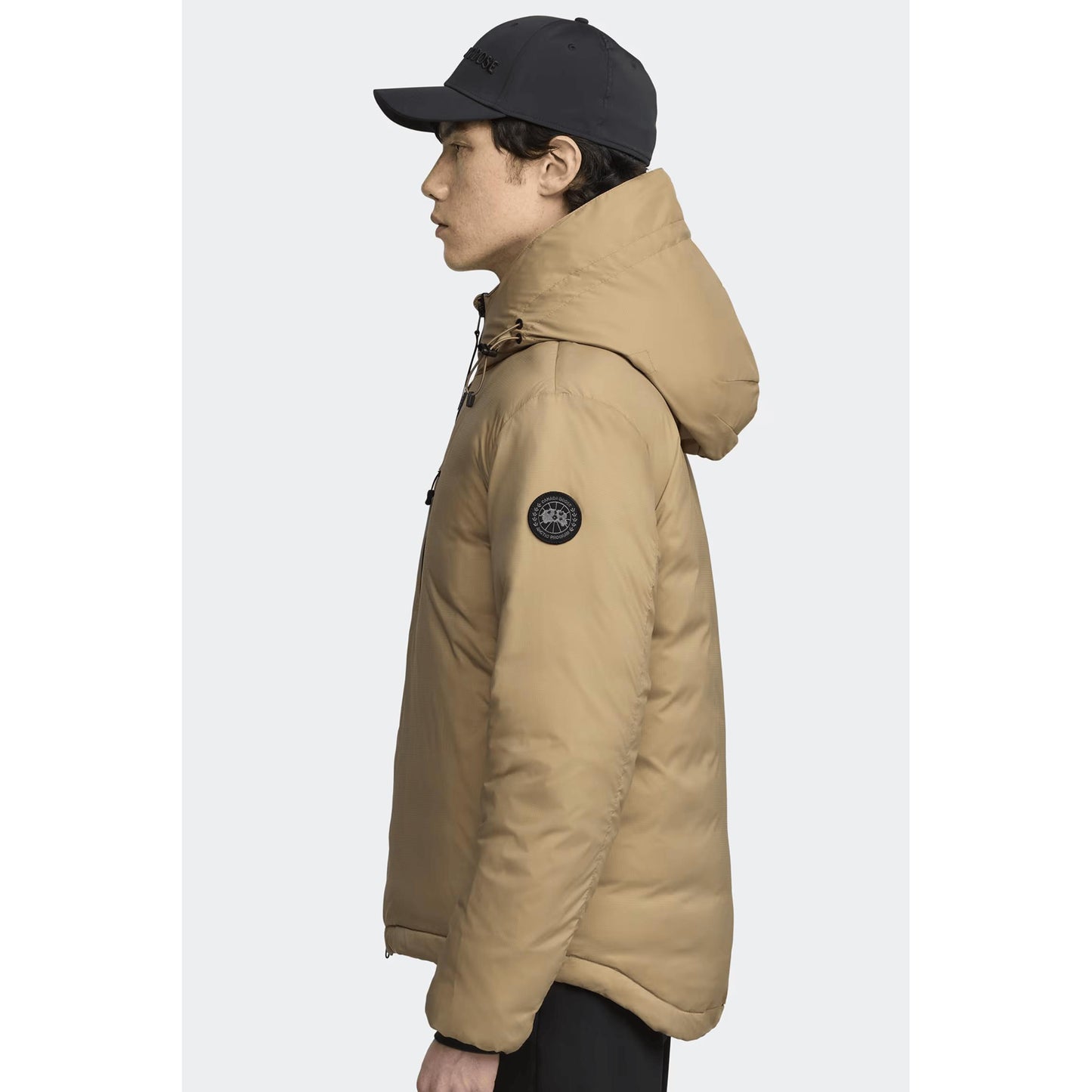 LODGE HOODY BLACK LABEL-MENS OUTERWEAR-CANADA GOOSE-JB Evans Fashions & Footwear