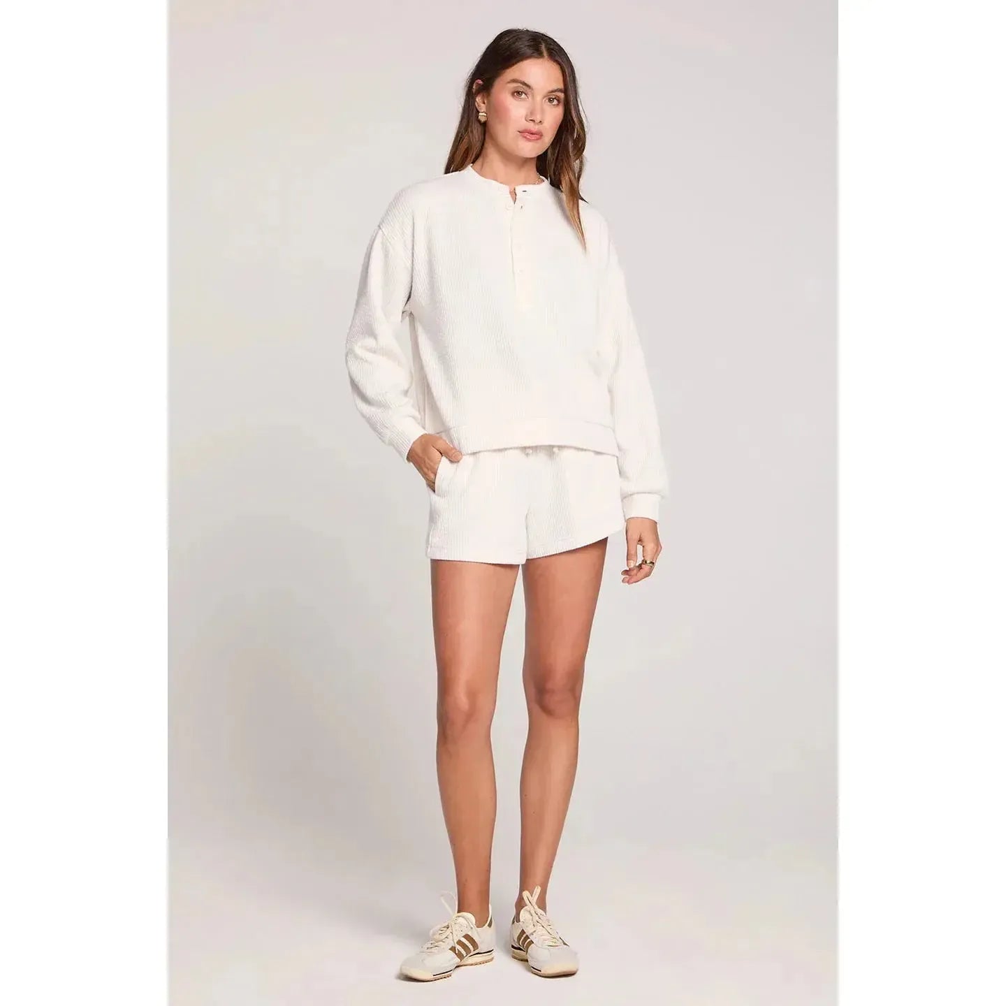LONG SLEEVE PULLOVER-LADIES LOUNGE & SLEEPWEAR-SALTWATER-JB Evans Fashions & Footwear