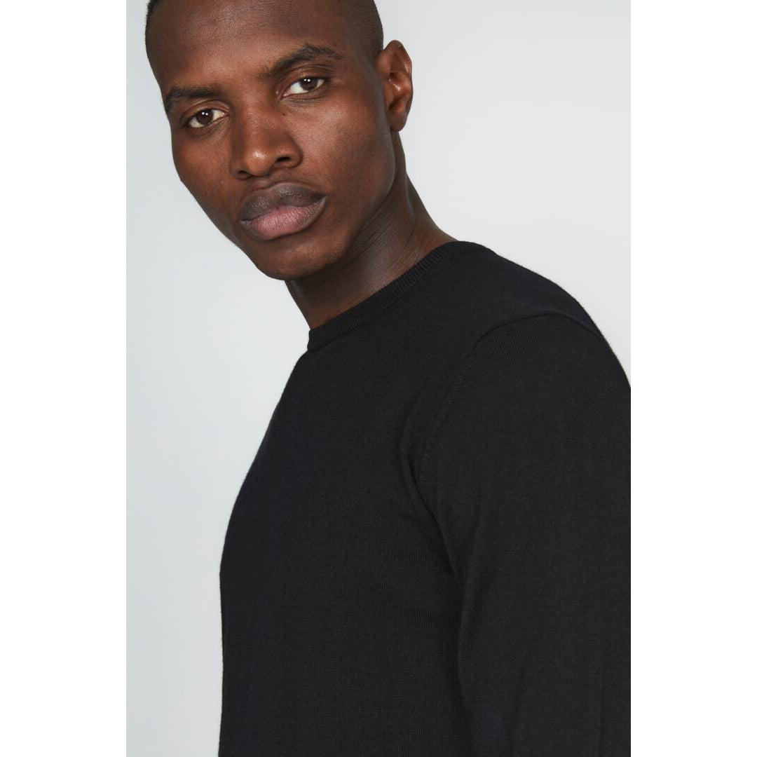 MARGRATE MERINO CREW NECK-MENS SWEATERS & KNITS-MATINIQUE-JB Evans Fashions & Footwear