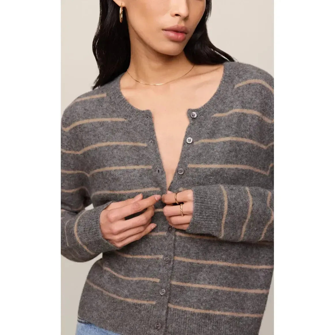 MEDINA STRIPE CARDIGAN-LADIES SWEATERS & KNITS-Z SUPPLY-JB Evans Fashions & Footwear