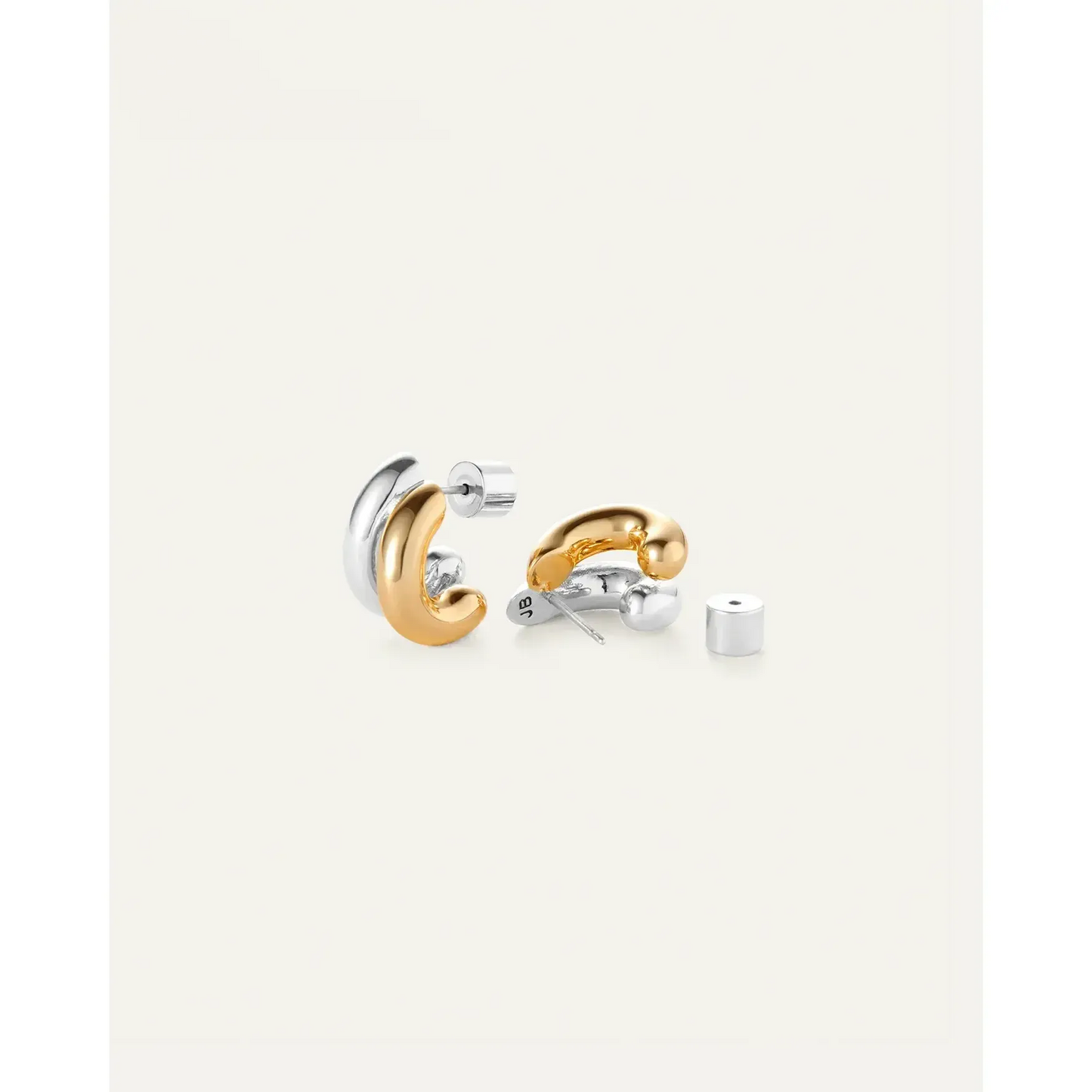 MINI FLORENCE TWO TONE EARRINGS-LADIES ACCESSORIES-JENNY BIRD-JB Evans Fashions & Footwear