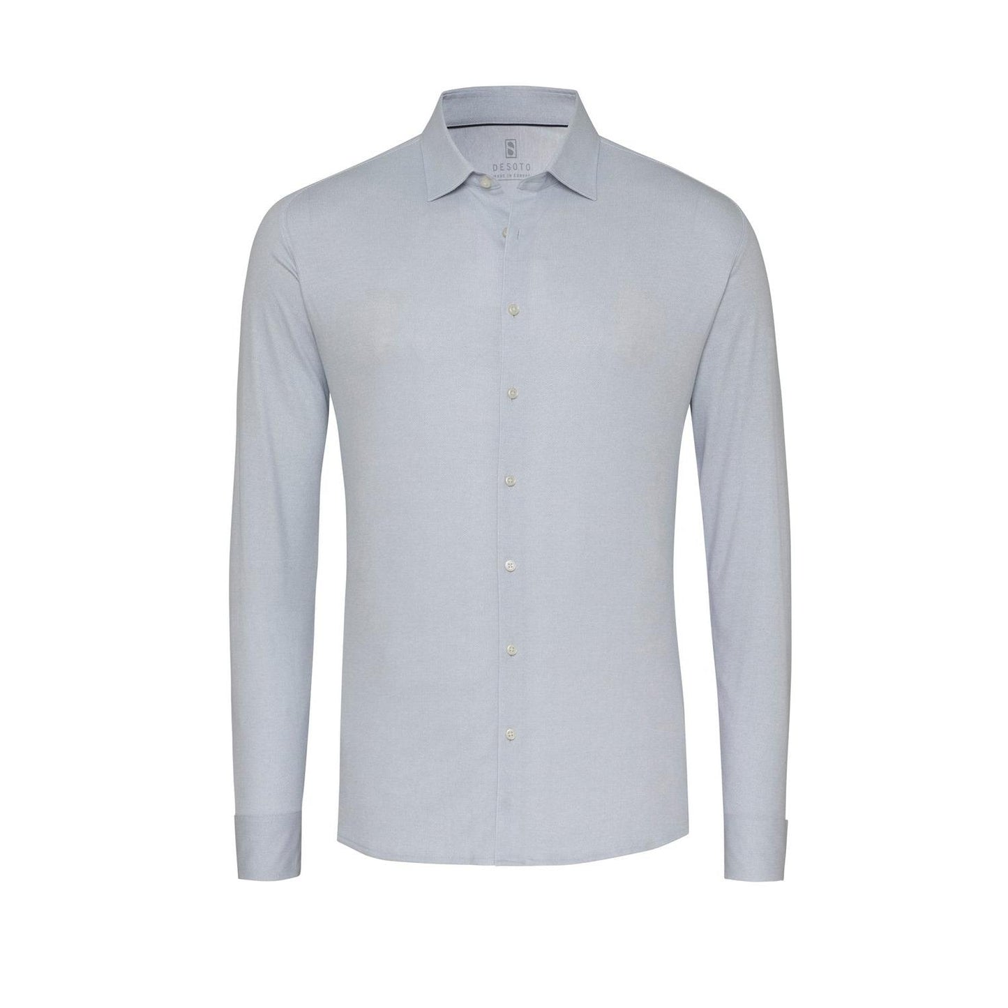 MINI NAIL HEAD JERSEY STRETCH-MENS SHIRTS-DESOTO-JB Evans Fashions & Footwear