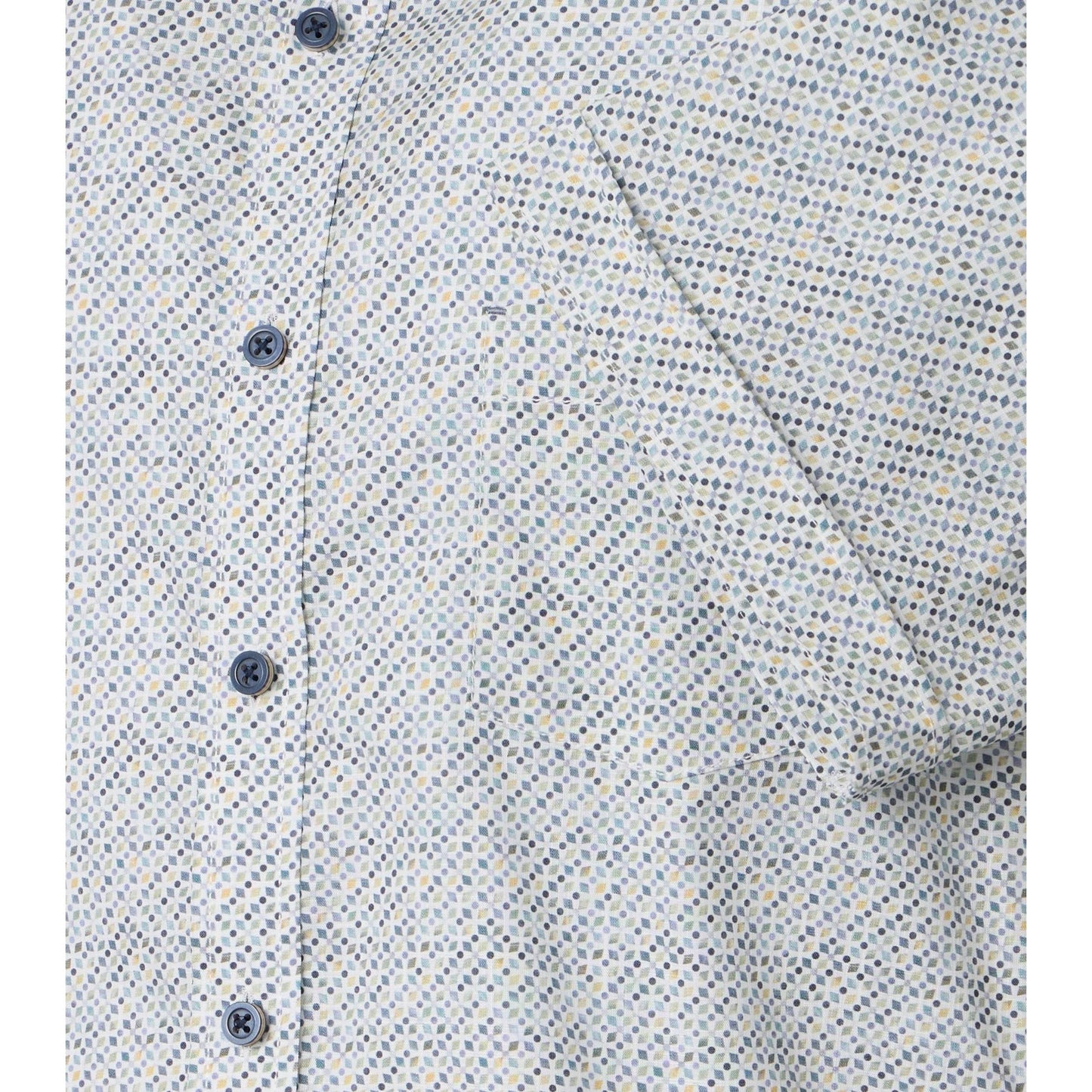 MINI PRINT L/S CASUAL FIT-MENS SHIRTS-CASA C MODA-JB Evans Fashions & Footwear