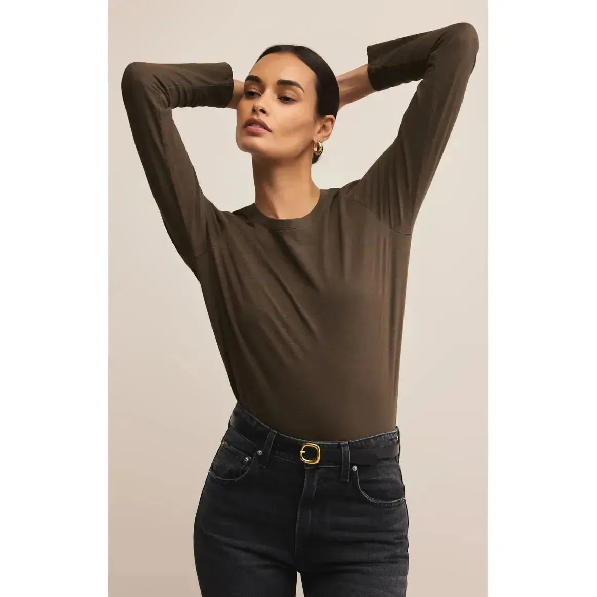 MODERN SLUB LS TEE-LADIES T-SHIRTS & TANKS-Z SUPPLY-JB Evans Fashions & Footwear