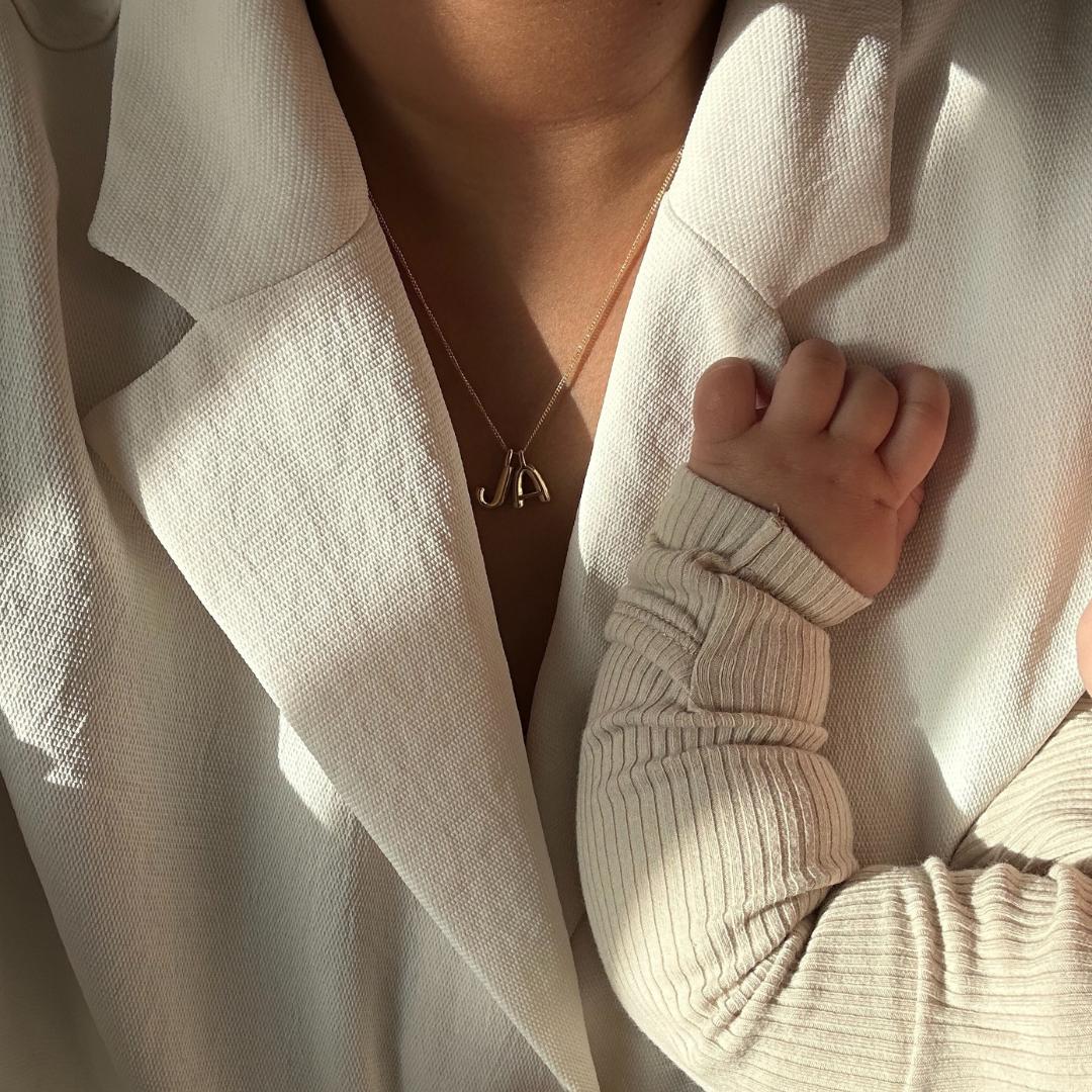 MONOGRAM NECKLACE - K-LADIES ACCESSORIES-JENNY BIRD-JB Evans Fashions & Footwear