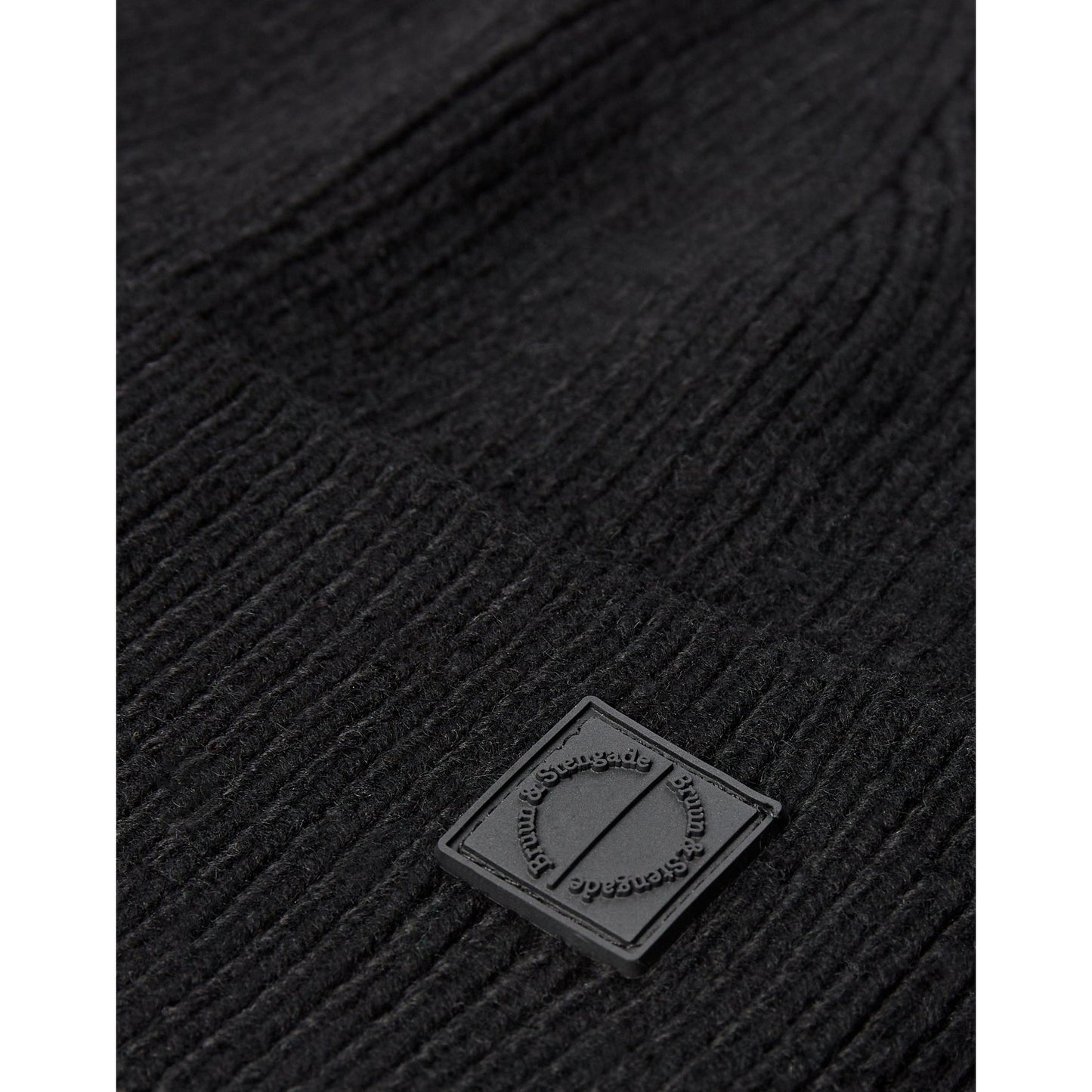 MOSES BEANIE-2502-01001-BEANIEBLK-MENS HATS-BRUUN STENGADE-JB Evans Fashions & Footwear
