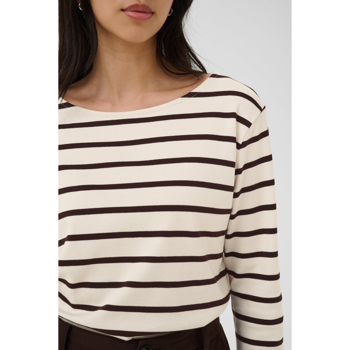 NELA CREW NECK TOP-LADIES TOPS-PART TWO-JB Evans Fashions & Footwear