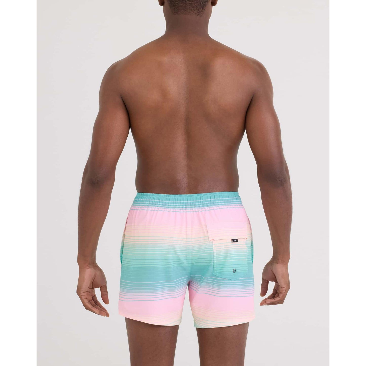 OH BUOY 2N1 VOLLEY 5"- HAZY STRIPE-A-HAZY STRIPE-MENS SHORTS & SWIM-SAXX UNDERWEAR-JB Evans Fashions & Footwear