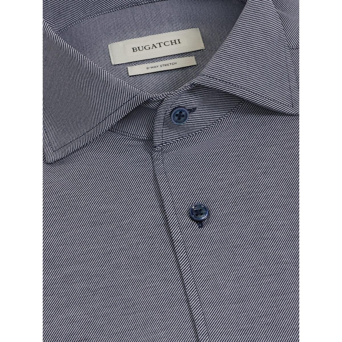 OOOHCOTTON DEVON LS SHIRT-MENS SHIRTS-BUGATCHI-JB Evans Fashions & Footwear