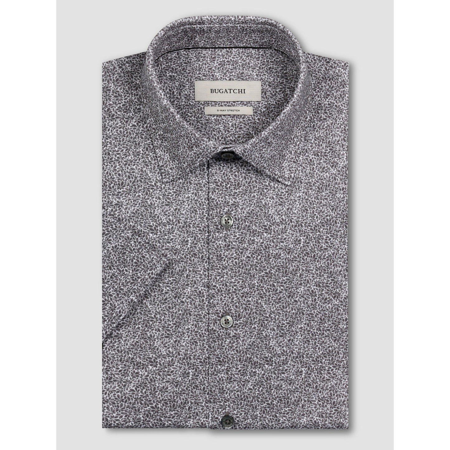 OOOHCOTTON MILES PRINT-MENS SHIRTS-BUGATCHI-JB Evans Fashions & Footwear