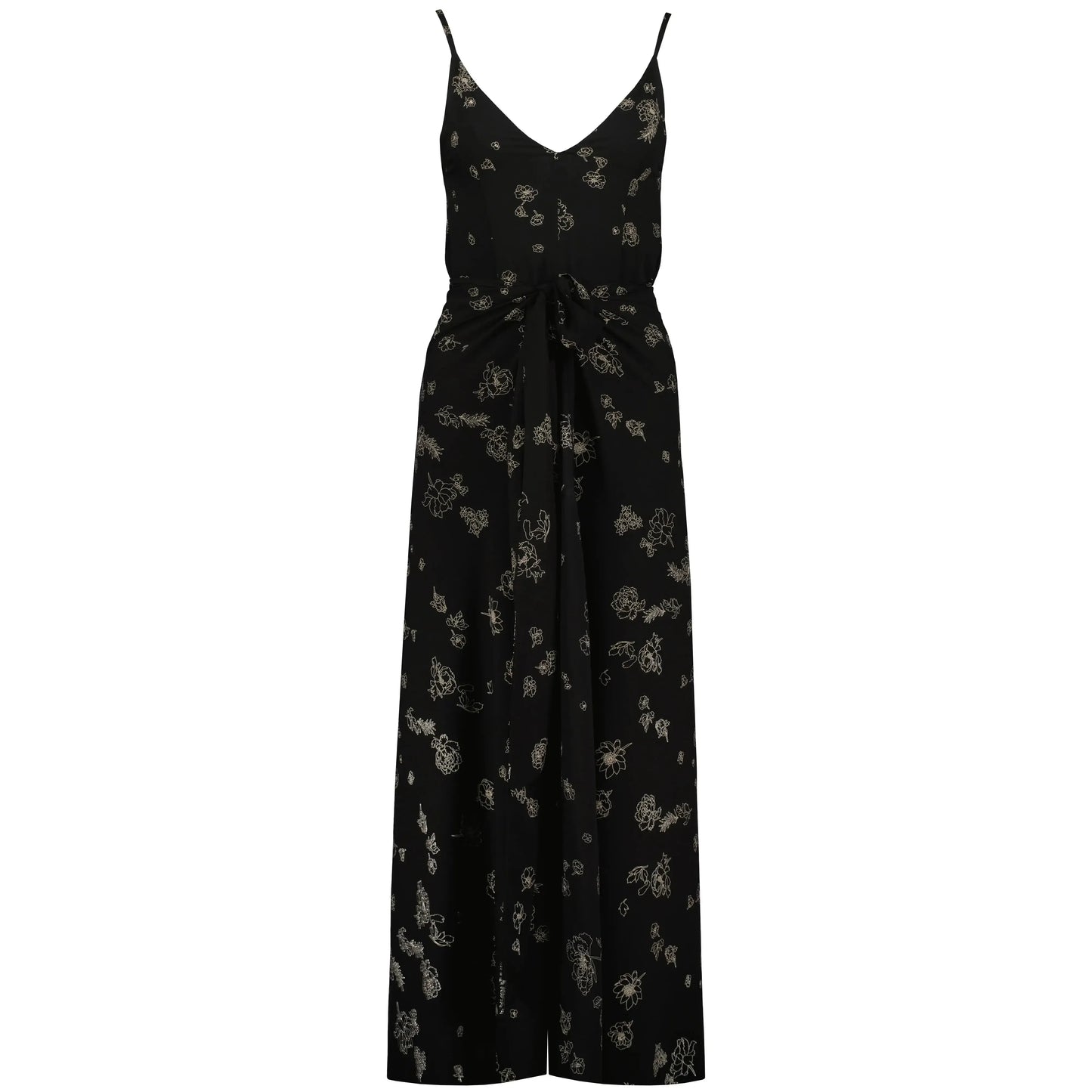 PALMER FAUX WRAP JUMPSUIT-LADIES DRESSES & JUMPERS-BISHOP & YOUNG-JB Evans Fashions & Footwear